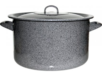 696 metalac kamen hluboky smaltovany hrnec klasik s poklici 16 cm 2 3 l