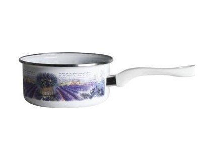 342 metalac levandule smaltovany rendlik s bakelitovou ruckou 16 cm 1 5 l
