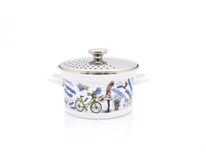 9156 metalac provance smaltovany hrnec s nerezovou poklici 20 cm 3 5 l