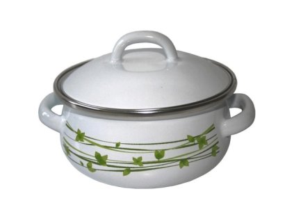 429 metalac trava melky smaltovany kastrol elegant s poklici 10 cm 0 5 l