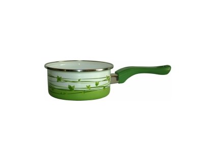 471 metalac trava smaltovany rendlik s bakelitovou ruckou 12 cm 0 5 l