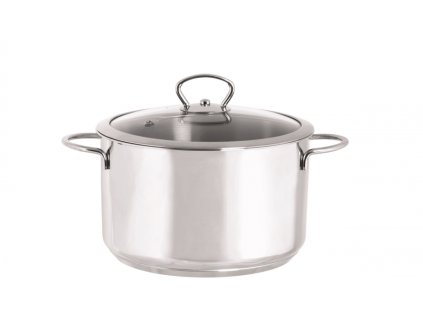 10047 metalac hrnec se sklenenou poklici 24 cm 6 l kulinaria