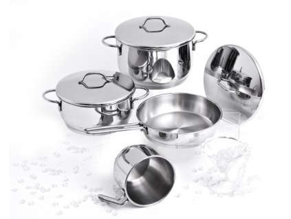 10059 metalac sada gracia hrnec 20 24 cm kastrol 22cm panev 24 cm rendlik 20cm nerezova poklice 20 22 a 24 cm