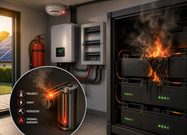 Proč hoří lithium-ion baterie