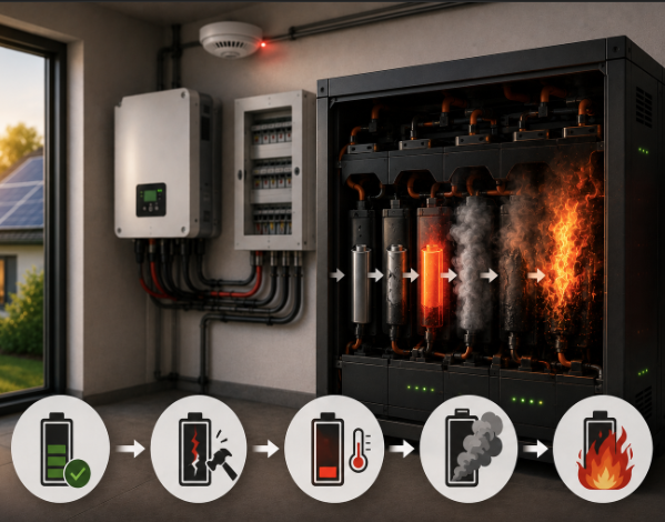 Co je thermal runaway u lithium-ion baterií