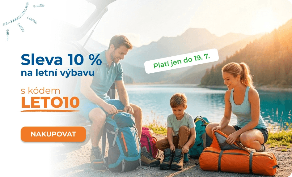 Sleva 10% na hlavní kategorie kromě doplňků