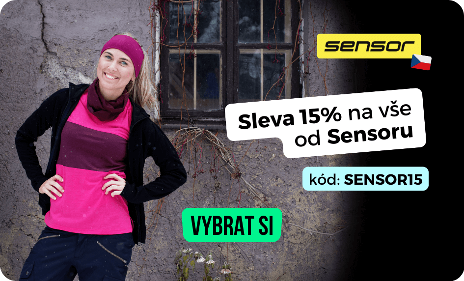Sleva 15% na vše od Sensoru