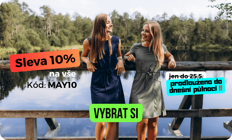 Májová sleva 10% na vše