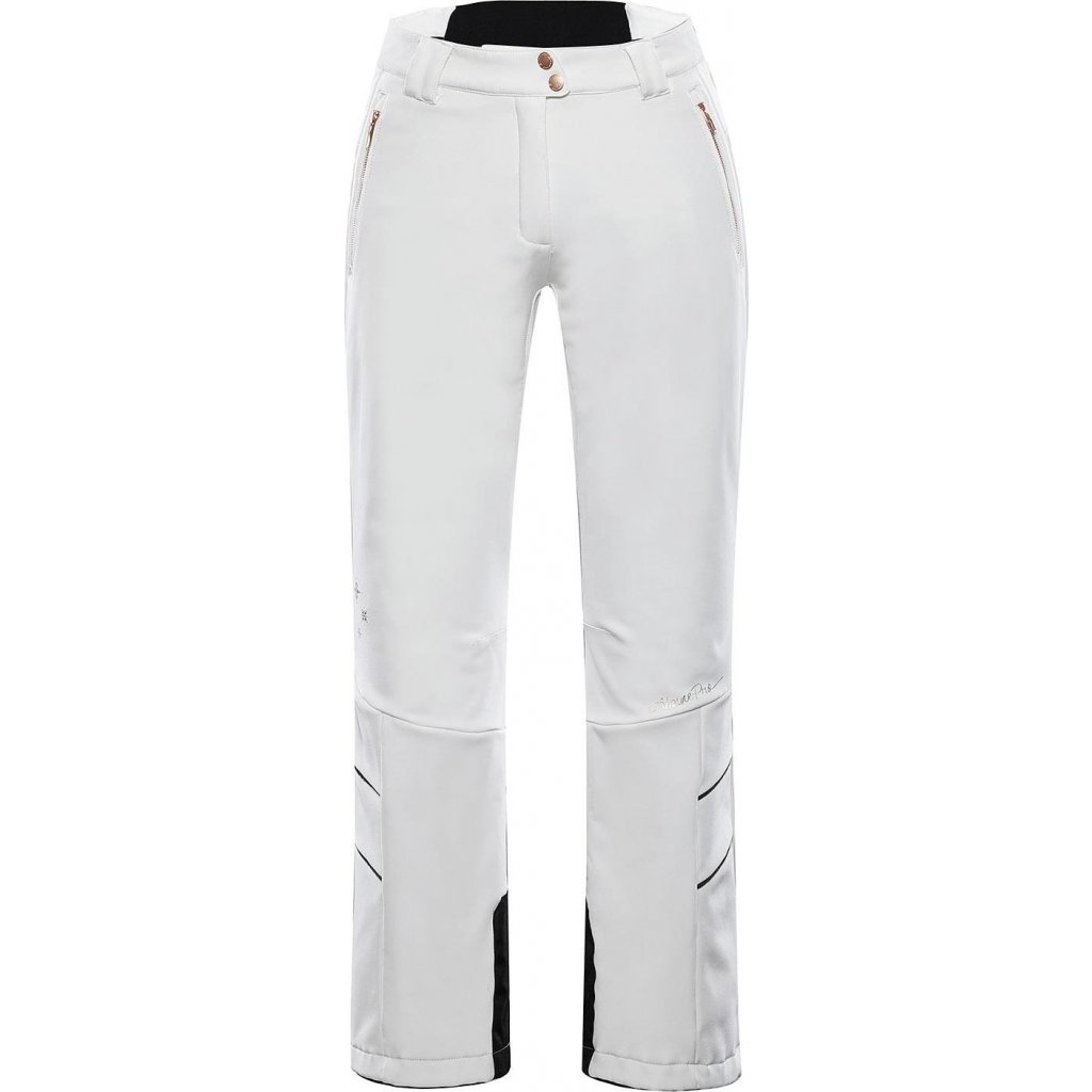 Dámské lyžařské kalhoty ALPINE PRO Karia 4 bílá