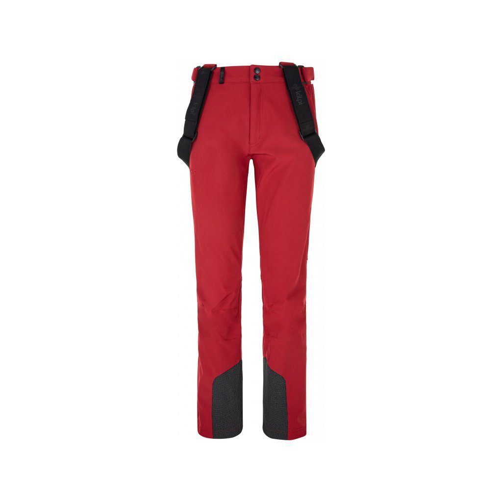 Dámské softshellové lyžařské kalhoty KILPI Rhea-w tmavě červená