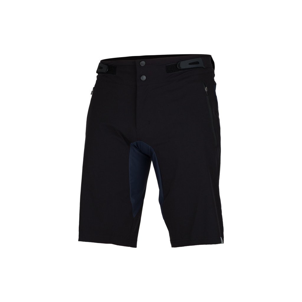 Pánské cyklistické šortky 2v1 NORTHFINDER Lonnie černé (VELIKOST 2XL)
