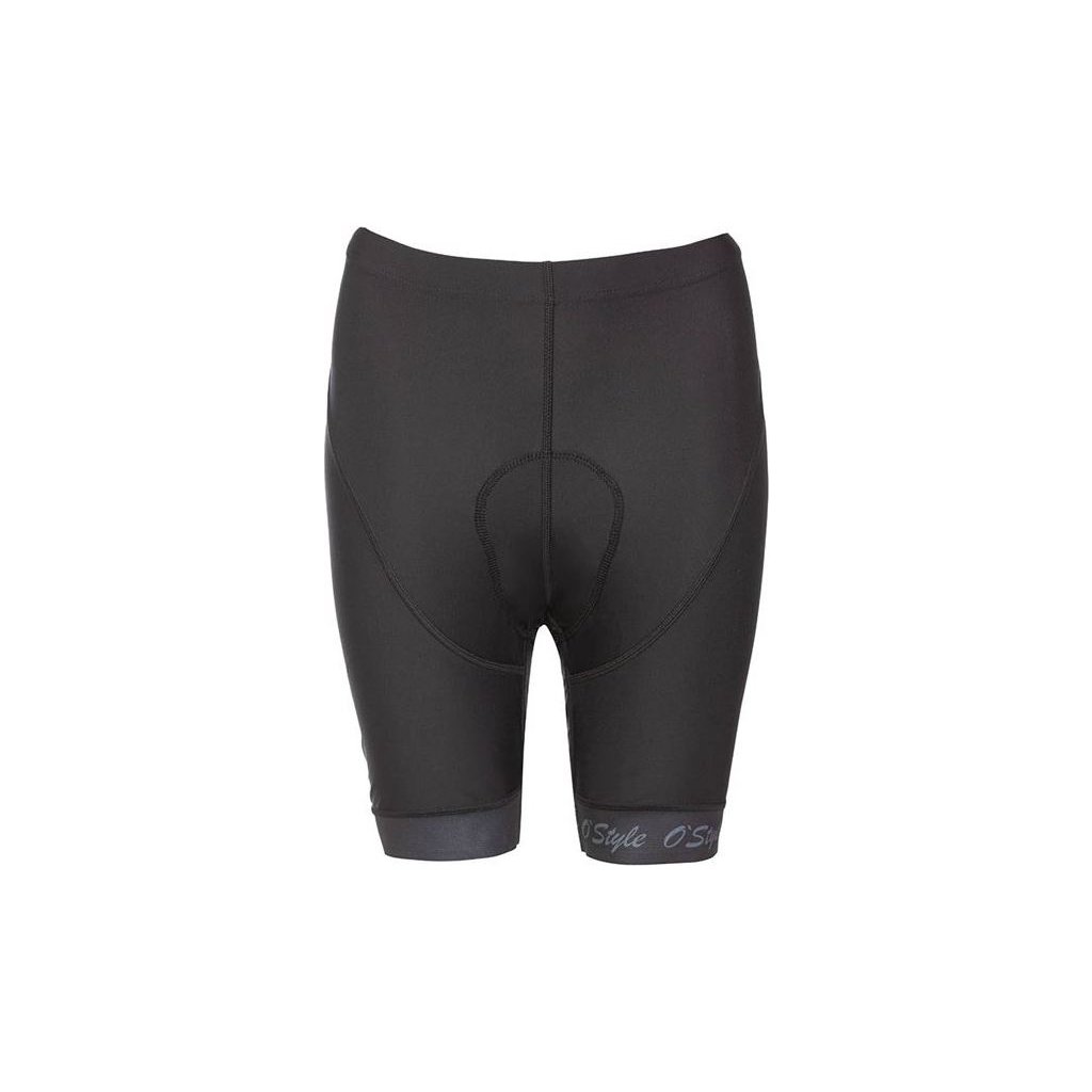 Dámské cyklistické šortky O'STYLE Zona černá (Velikost 34)