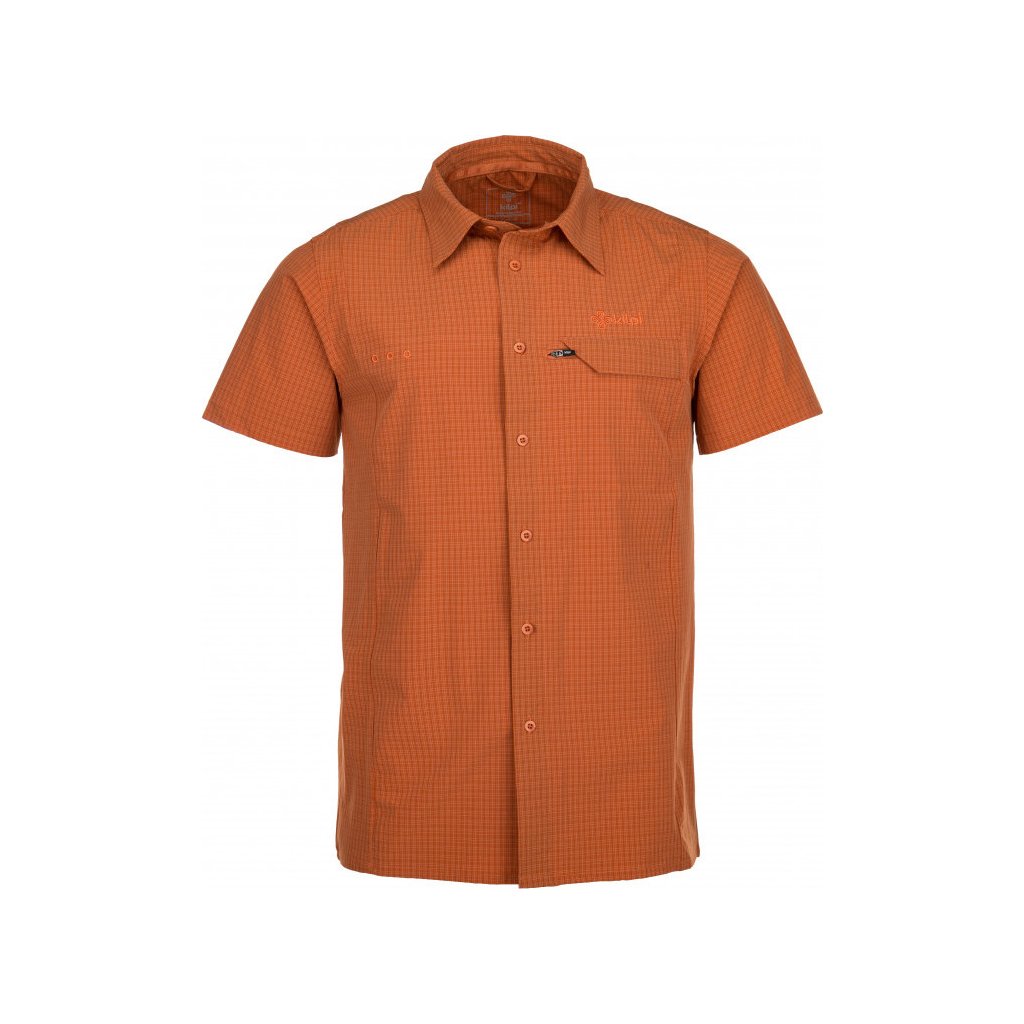 Pánská sportovní košile KILPI Bombay-m oranžová