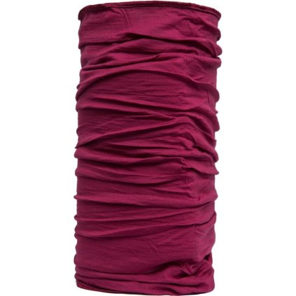 Multifunkční šátek SENSOR Tube merino wool růžová