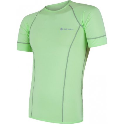 Pánské funkční tričko SENSOR Coolmax fresh zelená