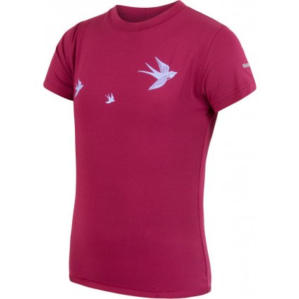 Dětské funkční tričko SENSOR Coolmax fresh pt swallow fialová
