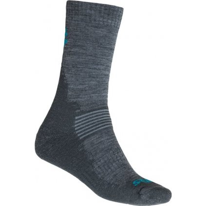 Ponožky SENSOR Expedition merino šedá/modrá