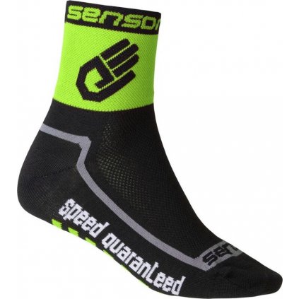 Ponožky SENSOR Race lite hand zelená