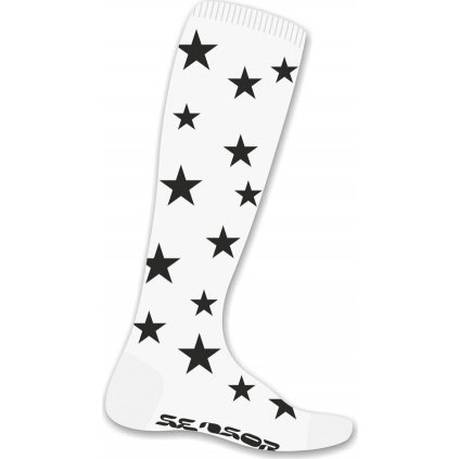 Ponožky SENSOR Thermosnow stars bílá