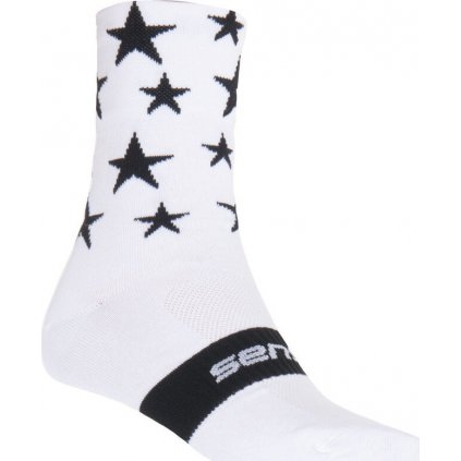 Ponožky SENSOR Stars bílá/černá