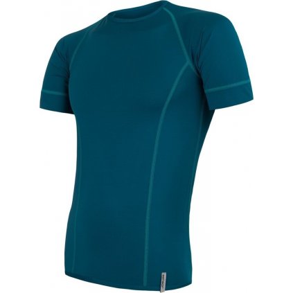 Pánské funkční tričko SENSOR Coolmax tech modrá (Velikost M, Barva modrá)