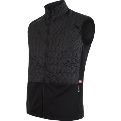 Pánská vesta SENSOR Infinity zero černá (Velikost M, Barva černá)