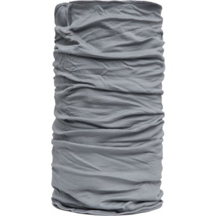 Multifunkční merino šátek SENSOR Tube Merino Wool šedá