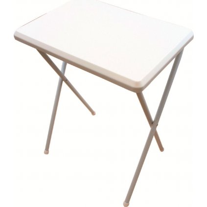 Skládací stolek HIGHLANDER malý bílý