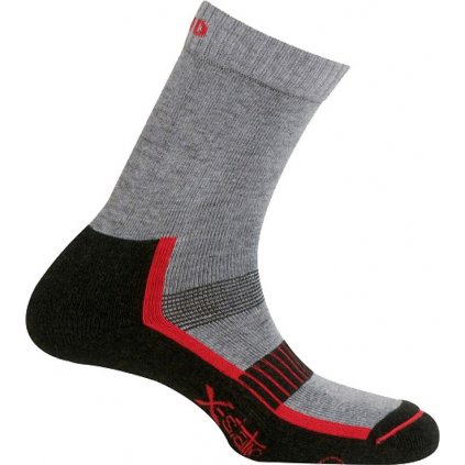 Trekingové ponožky MUND Andes X-static šedé