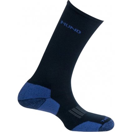 Lyžařské ponožky MUND CR-CO-Skiing tm.modré