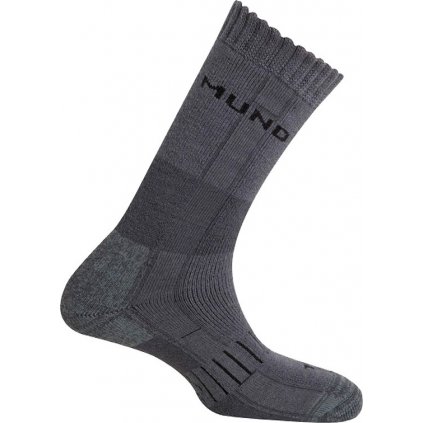 Trekingové merino ponožky MUND Himalaya šedé