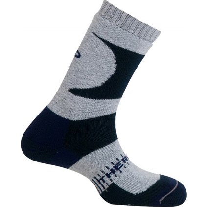 Trekingové ponožky MUND K2 šedé