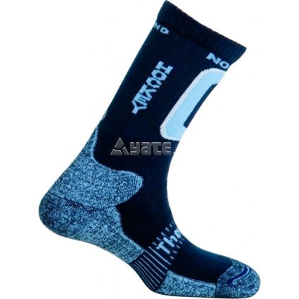 Ponožky MUND Nordic Skating/Hockey modré
