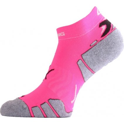 Funkční běžecké ponožky LASTING Run růžové
