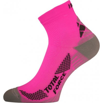 Funkční běžecké ponožky LASTING Rtf růžové (Velikost (38-41) M)