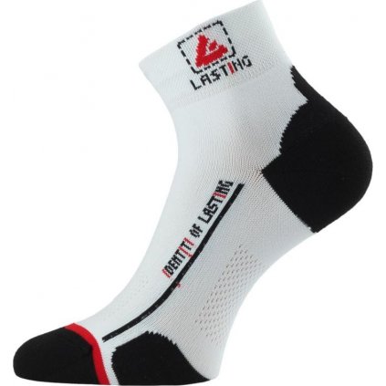 Funkční ponožky LASTING Tcu bílé