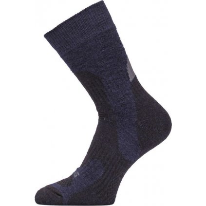 Merino ponožky LASTING Trp modré