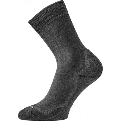 Merino ponožky LASTING Whi černé