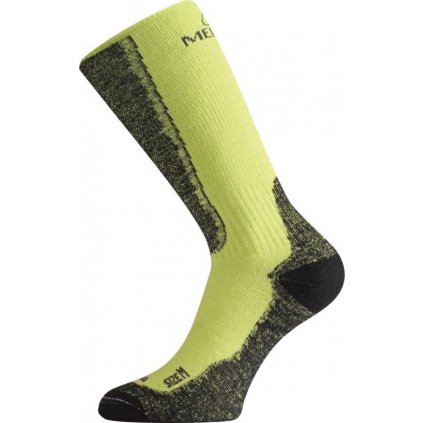 Merino ponožky LASTING Wsm zelené