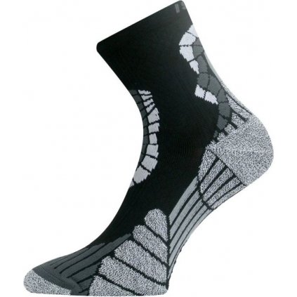 Běžecké ponožky LASTING Irm černé
