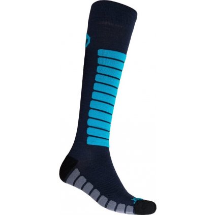 Lyžařské merino ponožky SENSOR Zero Merino šedá/modrá