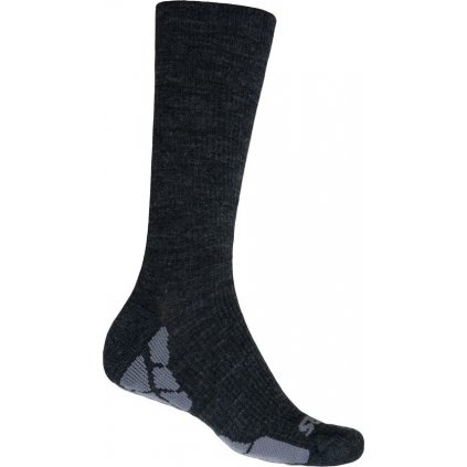 Turistické merino ponožky SENSOR Hiking Merino černá/šedá