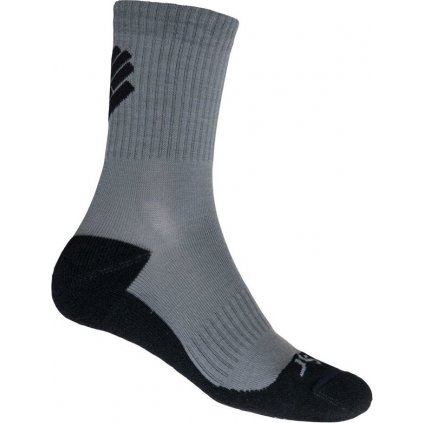 Letní merino ponožky SENSOR Race Merino šedá