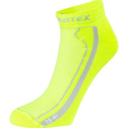 Funkční ponožky KLIMATEX Lite Short Zoe žlutá