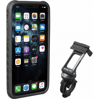 TOPEAK obal RIDECASE pro iPhone 11 Pro Max černá/šedá