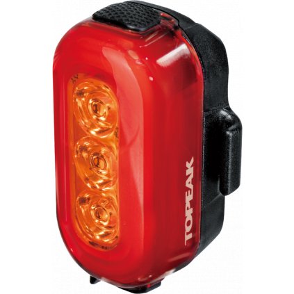 TOPEAK světlo TAILLUX 100 USB červená/žlutá