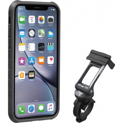 TOPEAK obal RIDECASE pro iPhone XR černá/šedá