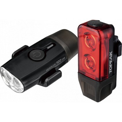 TOPEAK světla POWERLUX USB COMBO černá