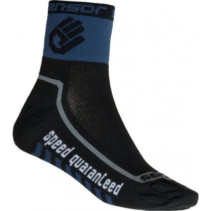Ponožky SENSOR Race lite hand černá/modrá