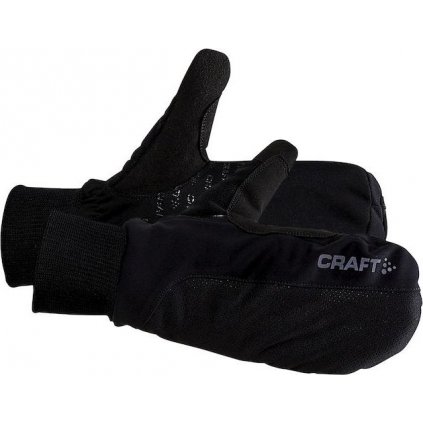 Zateplené rukavice palčáky CRAFT Core Insulate černé